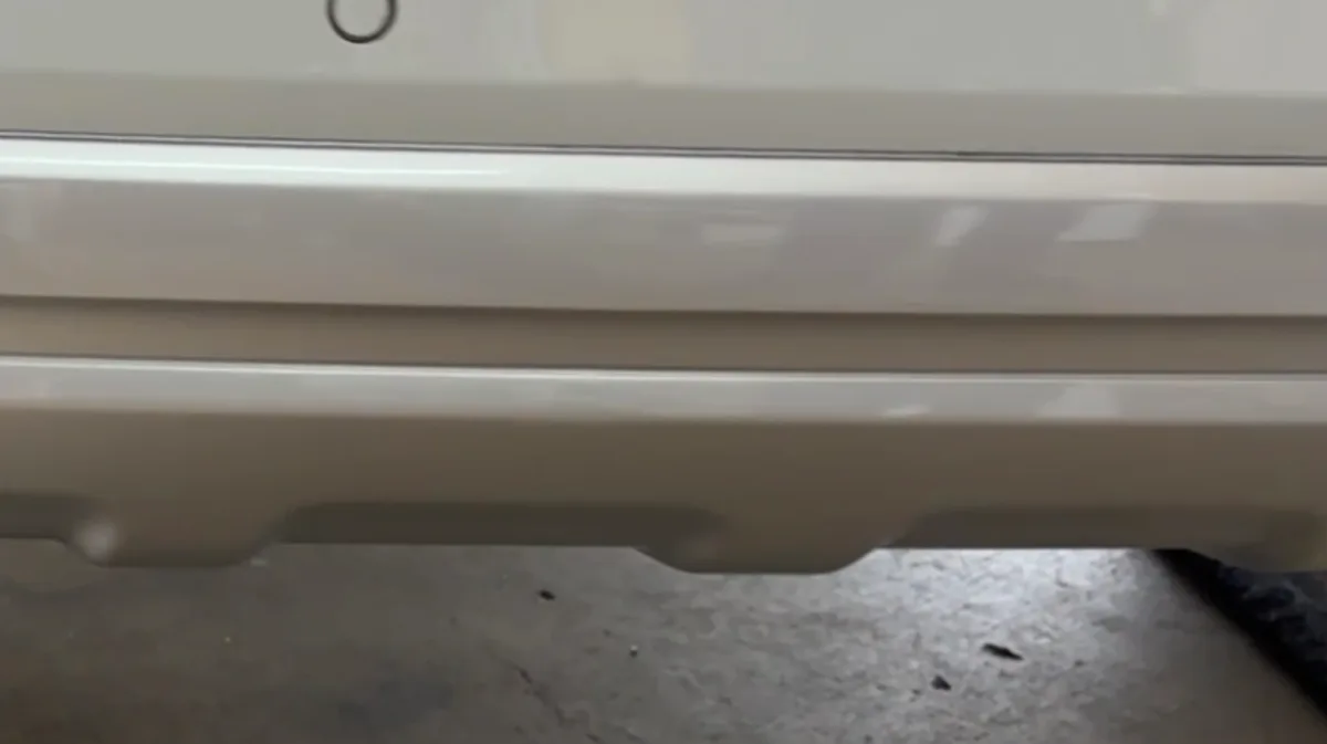 Professional car repair result - Audi Rear Bumper Scratch Repair after expert repair by Melbourne Scratch Repairs