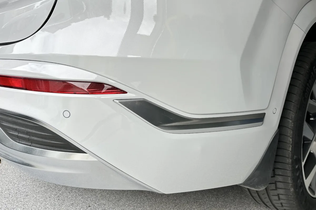 Hyundai rear bumper repaired in Sunbury — after